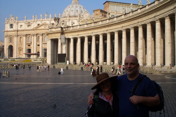 Outside St Peters