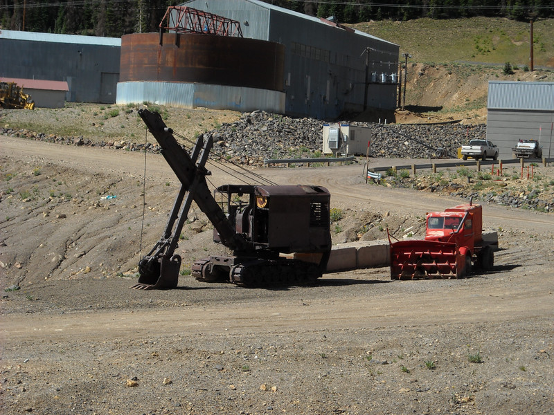 Old Mining Equipment at Summitville
