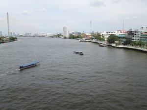Chao Phraya from Pinklao bridge