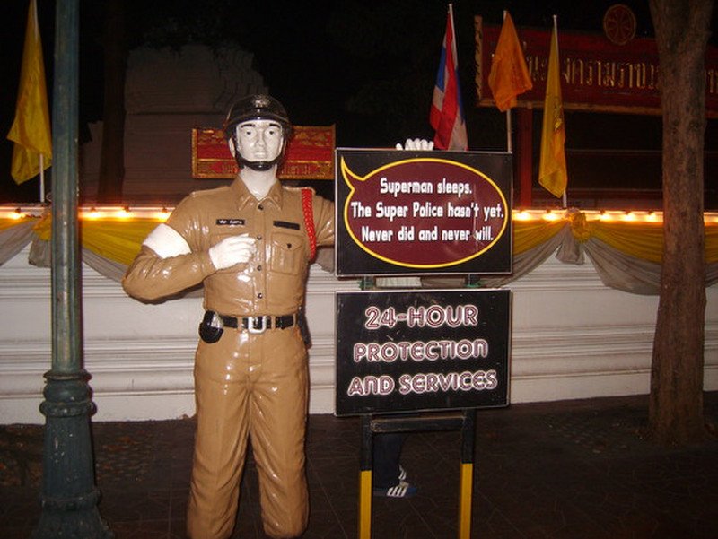 The only non-corrupt policeman in Thailand ?