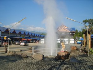 Hot springs north of Chiangmai