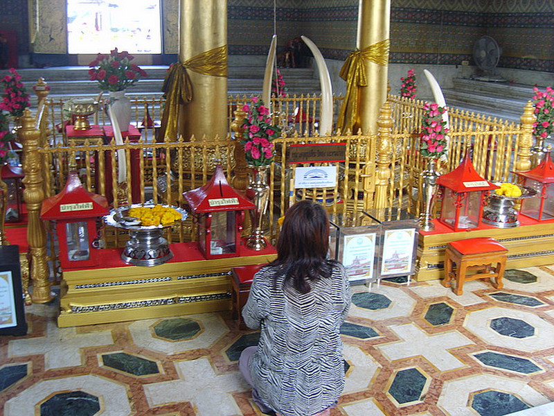 Lak Muang - city pillar shrine