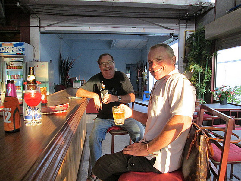 A beer with Dave at B&amp;B Bar