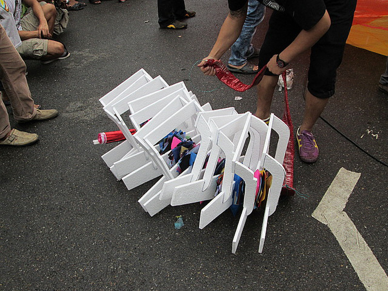Attaching planes and firecrackers