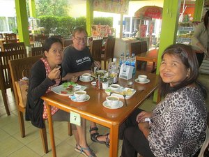 Breakfast stop near Lampang