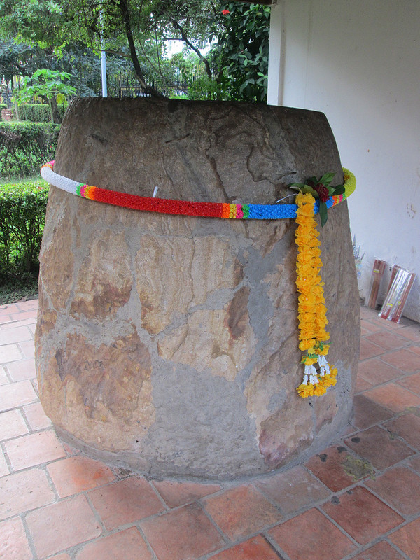Stone jar from Phonsavan