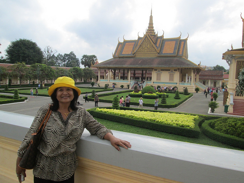 Jai at Royal Palace, Phnom Penh
