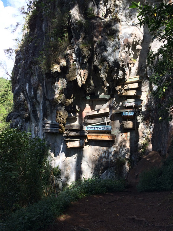 Hanging coffins Sagada