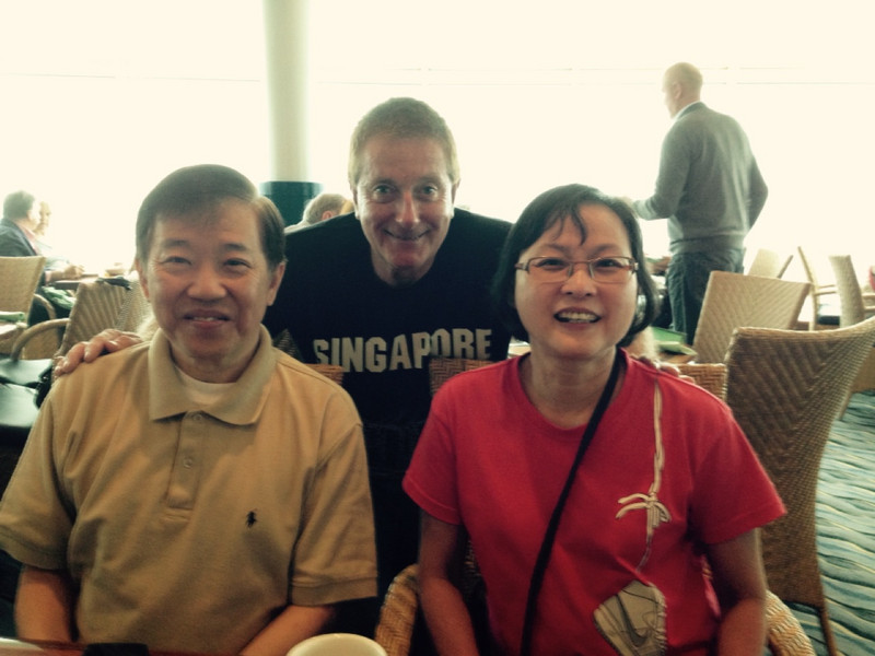 With our friends from Singapore Jeff and Yoke