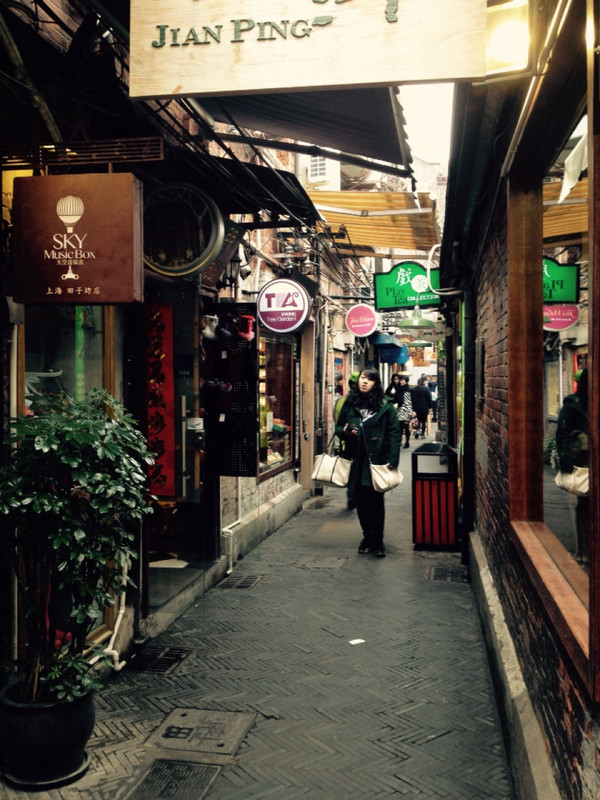 Old style Shanghai shops