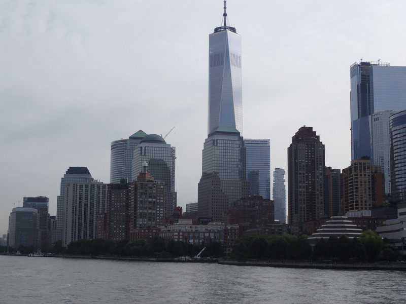 Le sud-ouest de Manhattan et la One World Trade Center