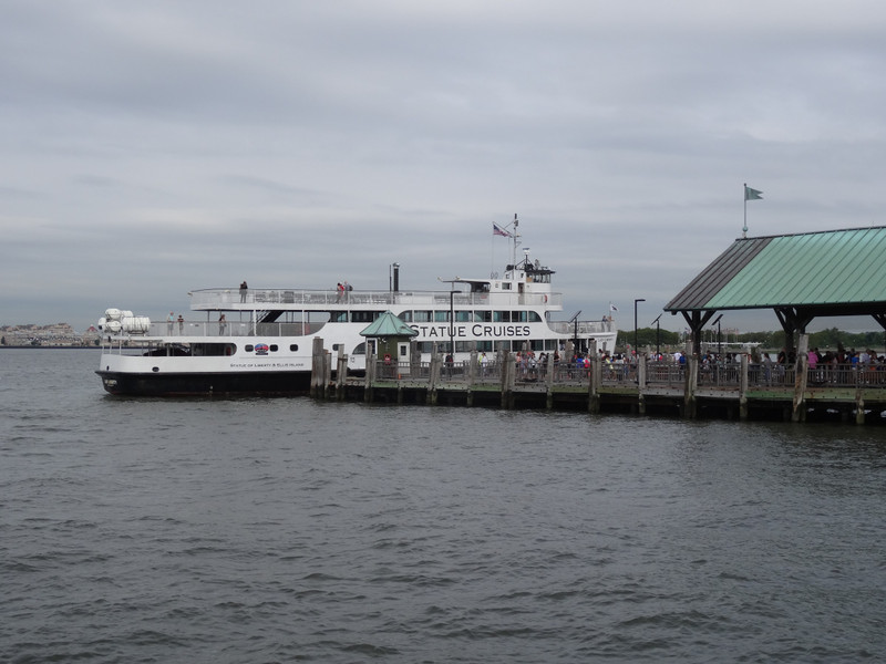 Embarcadère sur Liberty Island