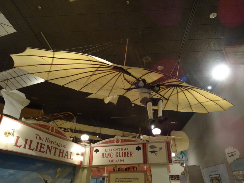 Le musée de l'air et de l'espace - Les premiers avions