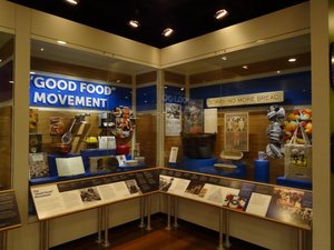 Musée d'histoire américaine - Evolution de la nourriture