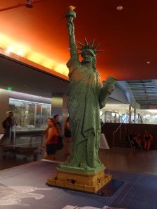Musée d'histoire américaine - Statue de la Liberté en Légo