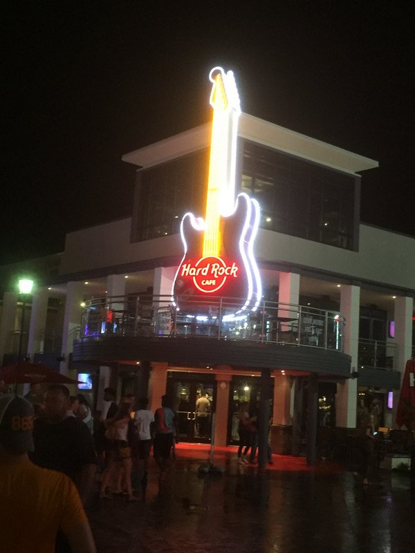 Broadway at the Beach - The Hard Rock Cafe