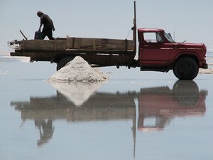 Caminhão de sal
