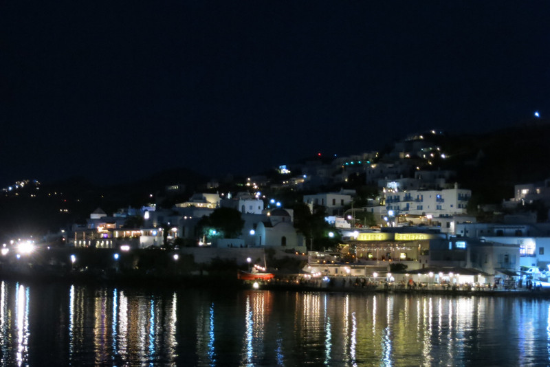 Night View of Mykonos