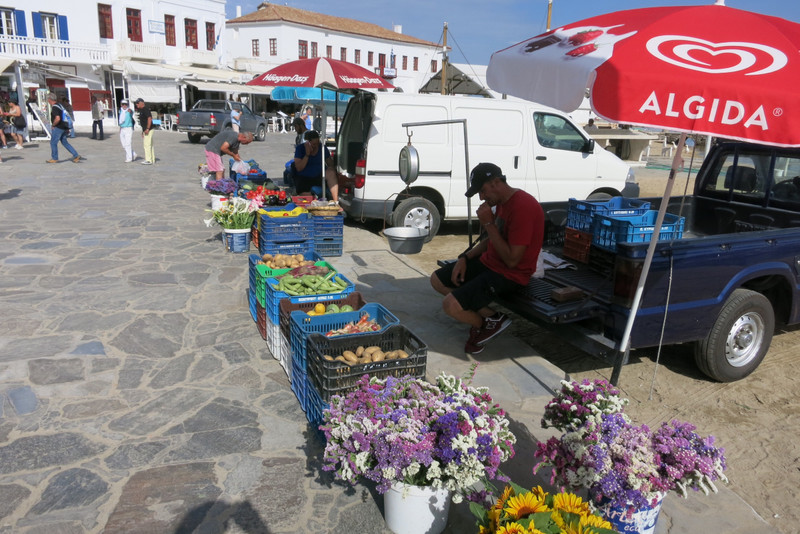 Mykonos Saturday market