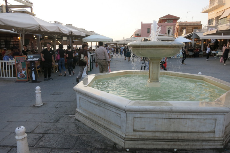 Fountain in Chania Square