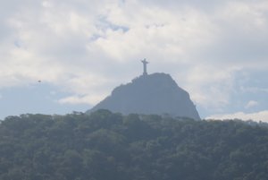 Christ the Redeemer from a distance