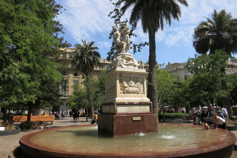 Water Fountain in Plaza de Armas