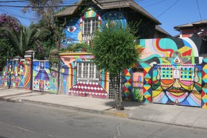 Colorful Art in Bellavista Neighborhood 