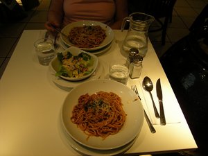 Italian Dinner at Ask