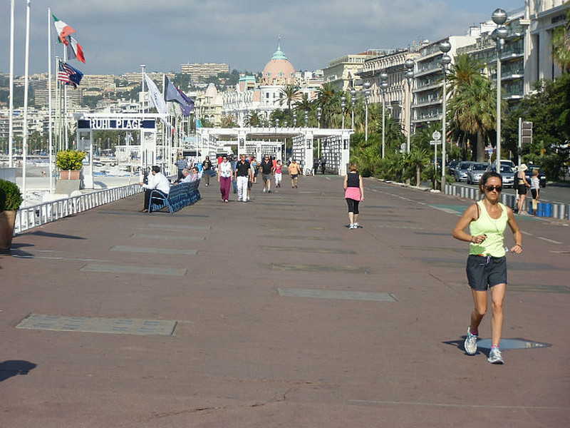 Board walk Promenade in Nice