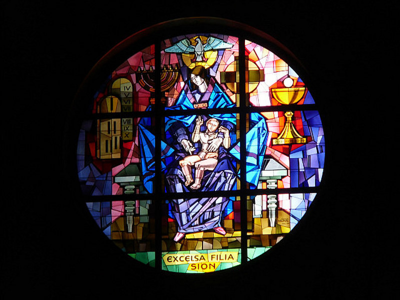 Santa Maria Stained Glass
