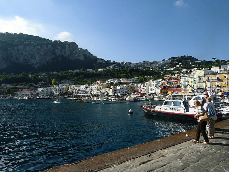 Marina Grande in Isle of Capri