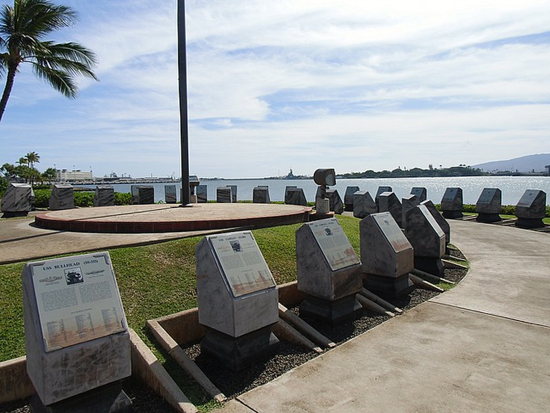Memorial to all the ships lost in World War 2