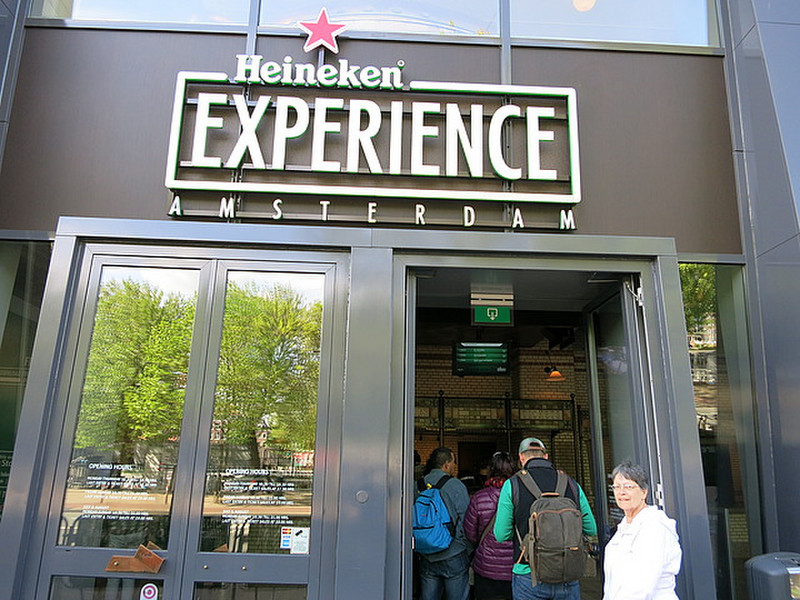 Entering Heineken Experience