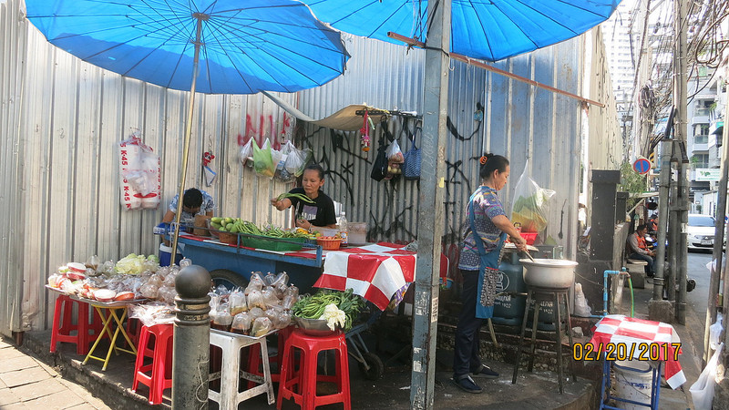 Food Vendors on the Street