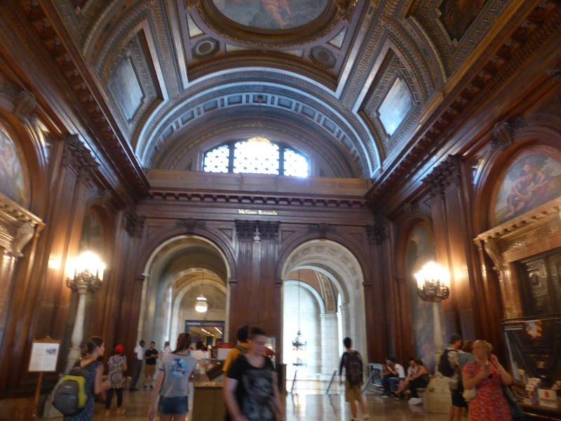Inside NY Public Library