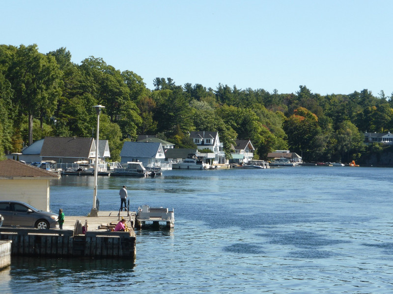 A glimpse of the 1000 Islands