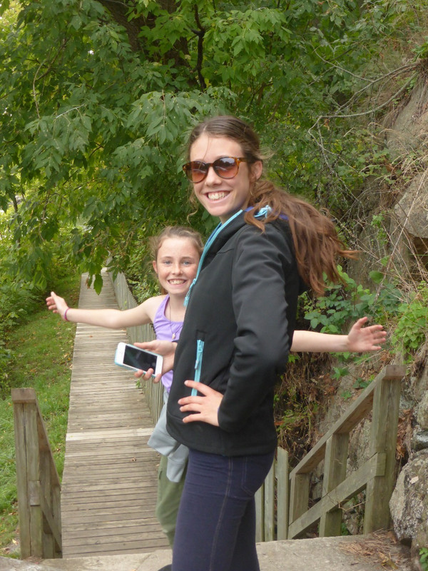 Kirsten and Ella at Rideau Canal