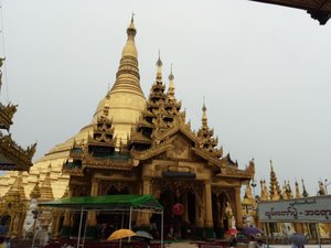Shwedagon in the rain