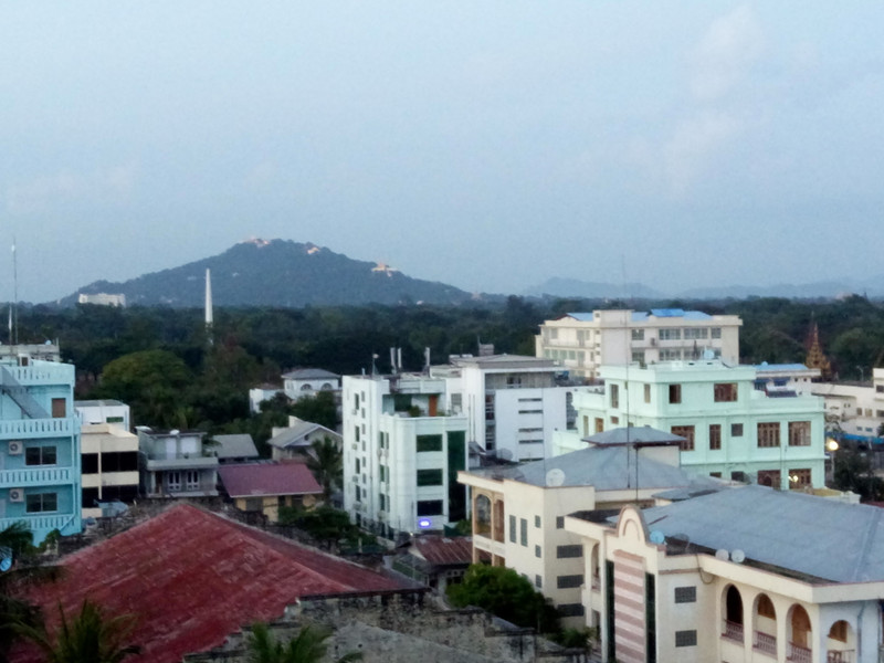 View of Mandalay Hill 