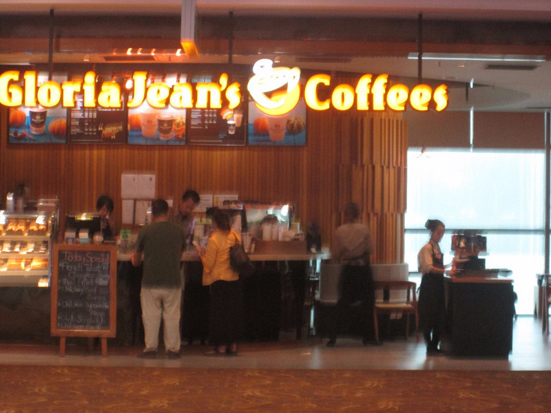 Coffee shop, Yangon airport