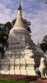 Marble stupa