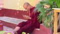 Monk on phone