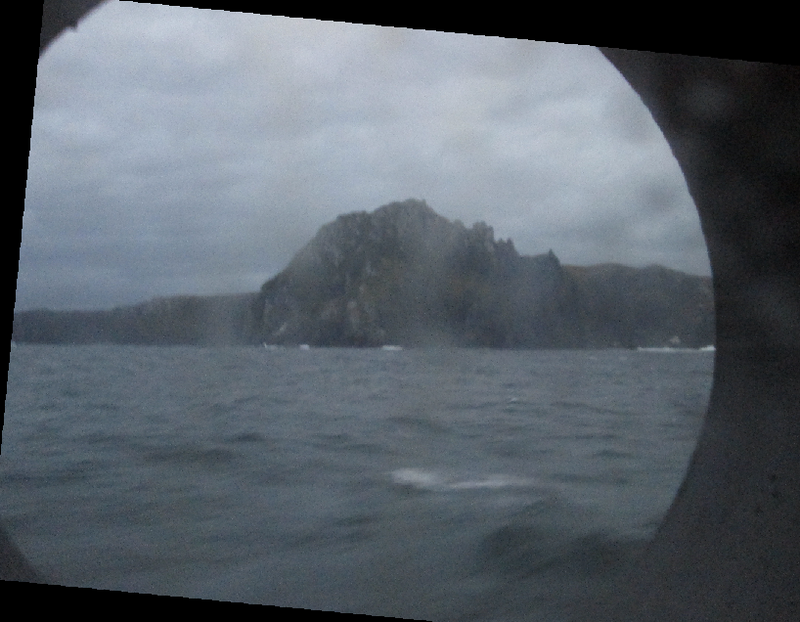 Cape Horn from porthole