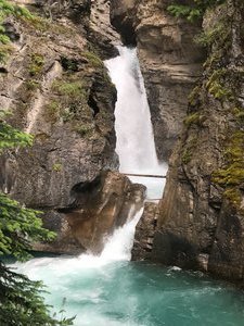 Johnston Canyon lower falls