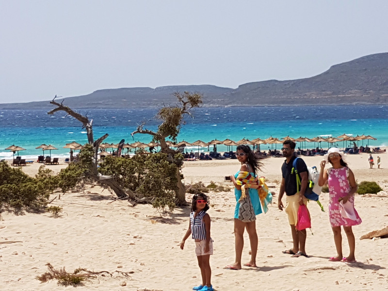 First view of Symos beach