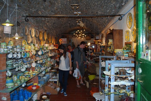 Shopping in Monterosso