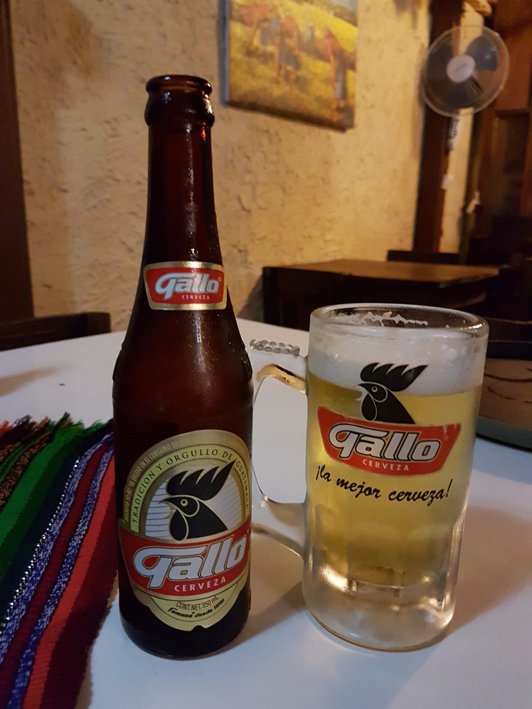 Gallo the local beer | Photo
