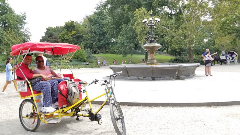 Central Park rickshaw tours