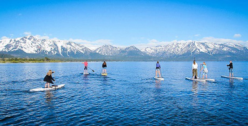Lake Tahoe Paddle Boarding