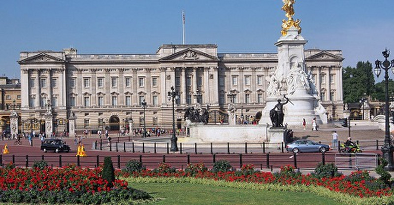 Buckingham Palace In London.